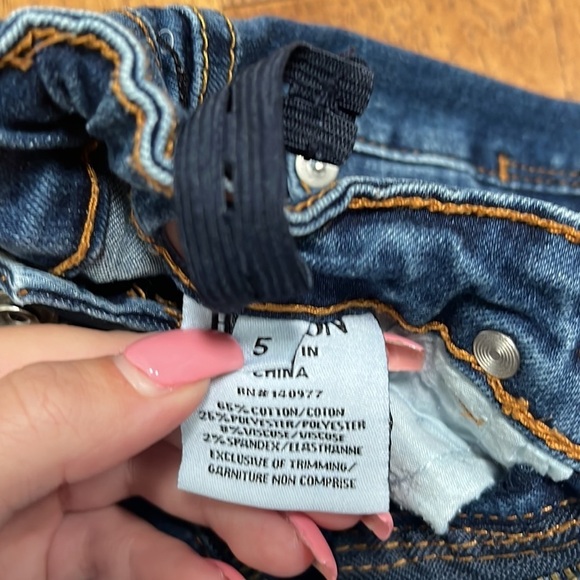 Hudson Girl’s Ripped Jeans Size 5 - Picture 7 of 7